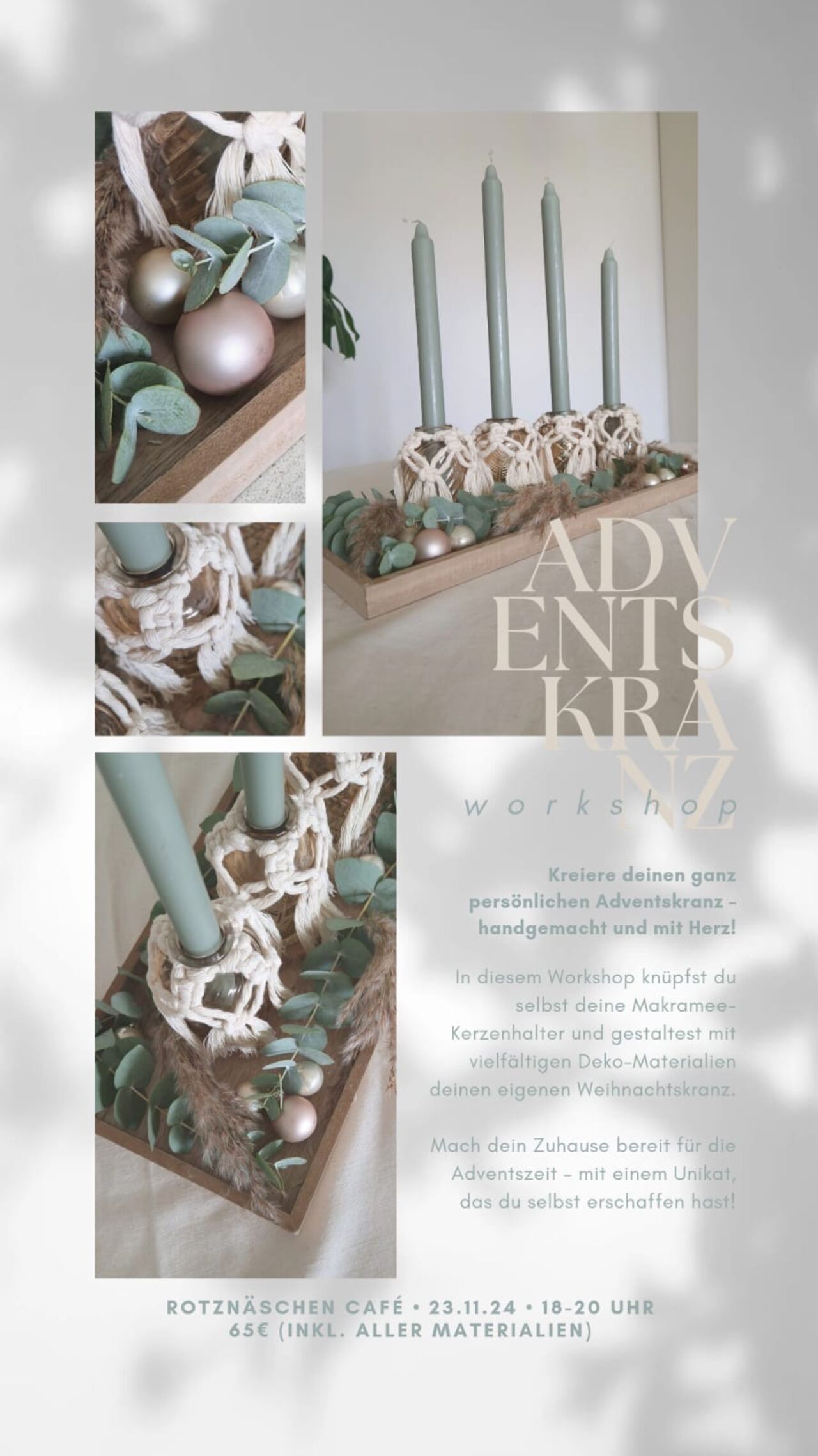 Adventskranz Workshop