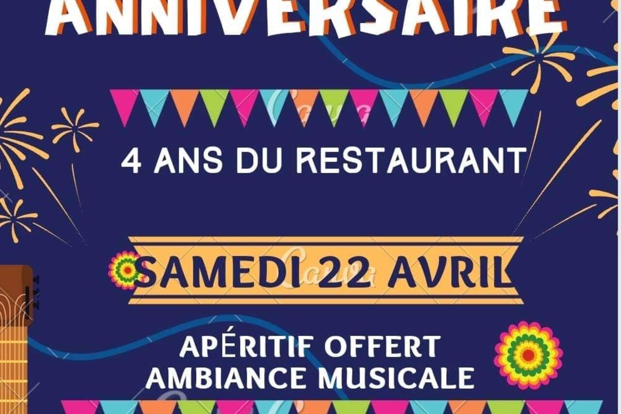 Anniversaire du restaurant