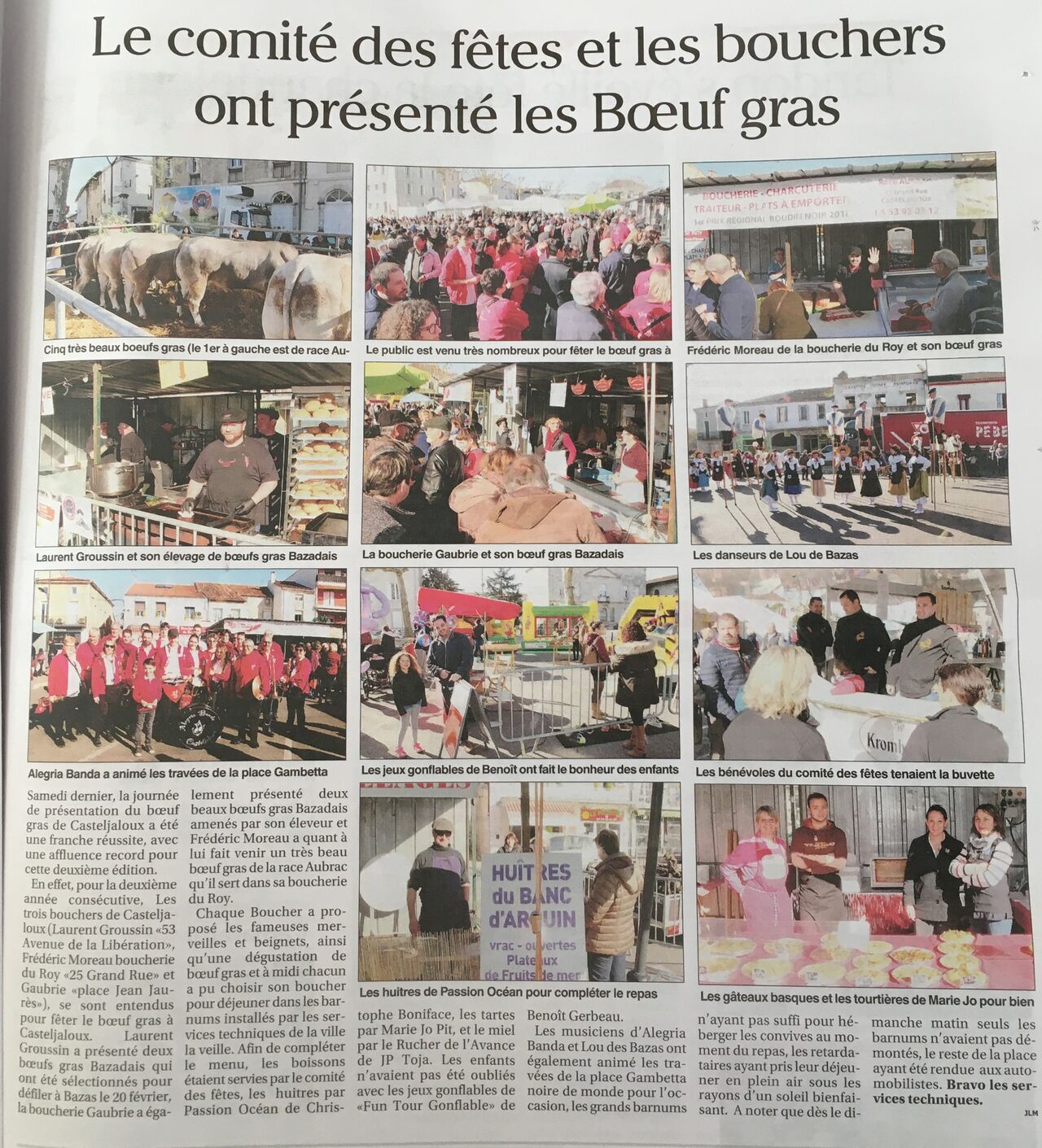 Les boeufs Gras de Casteljaloux