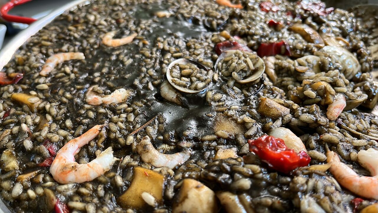 Arroz negros por encargo