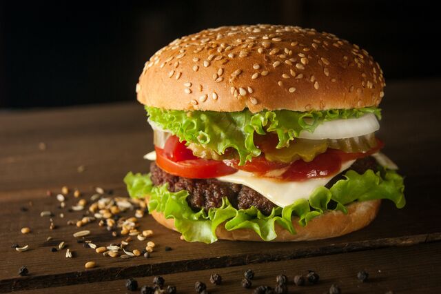 Burger cheese