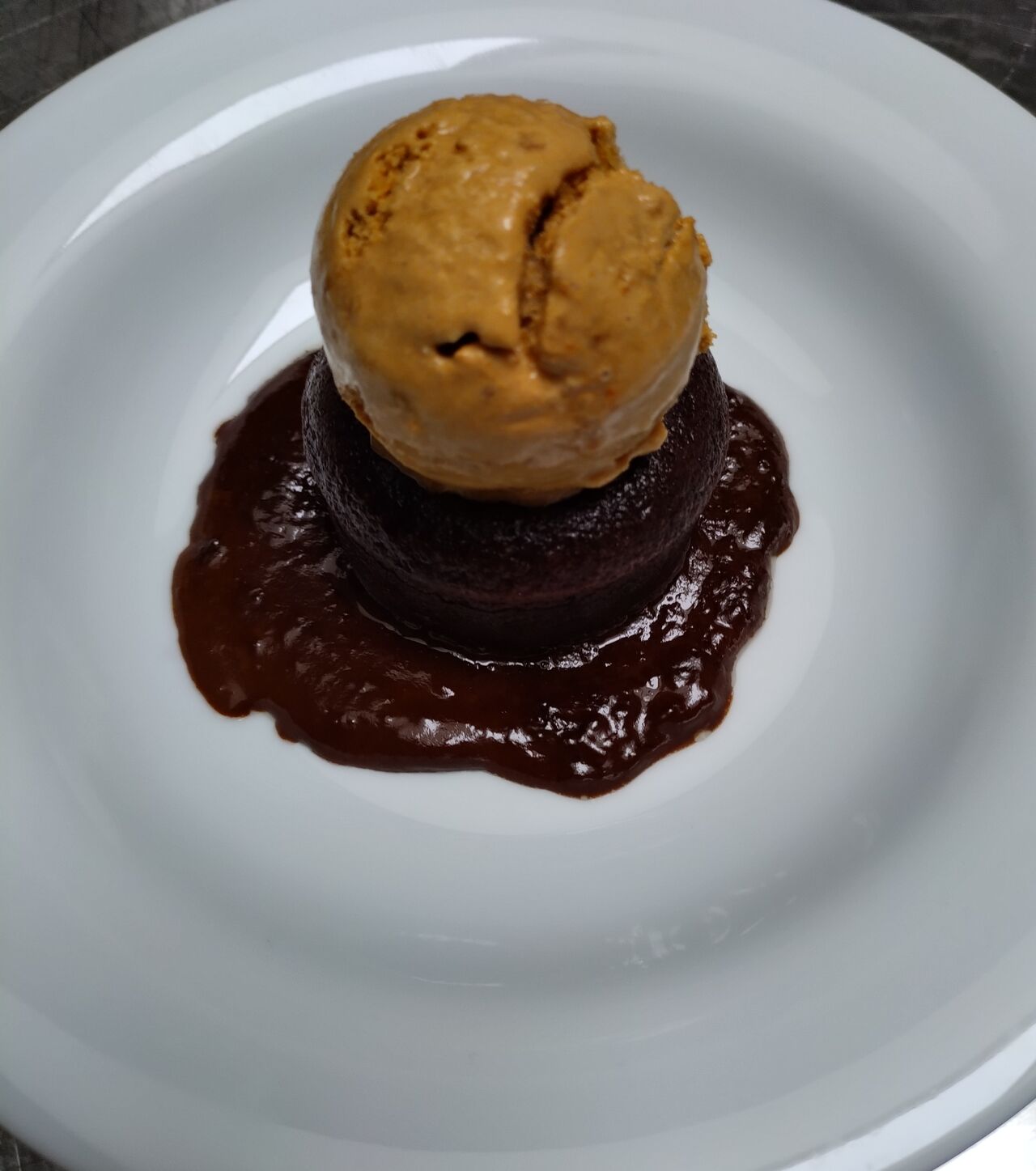 Moelleux au Chocolat, Glace Caramel Beurre Salé