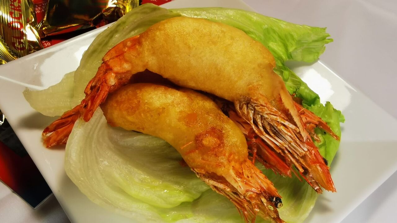 Gamberoni fritti all'imperiale
