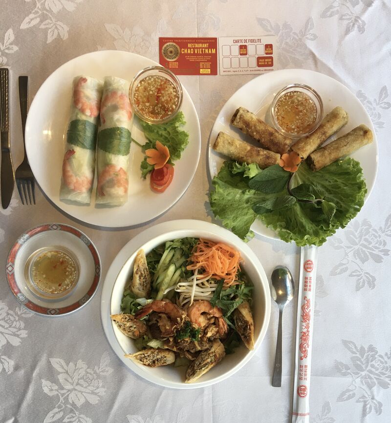 Un mélange de nos spécialités 