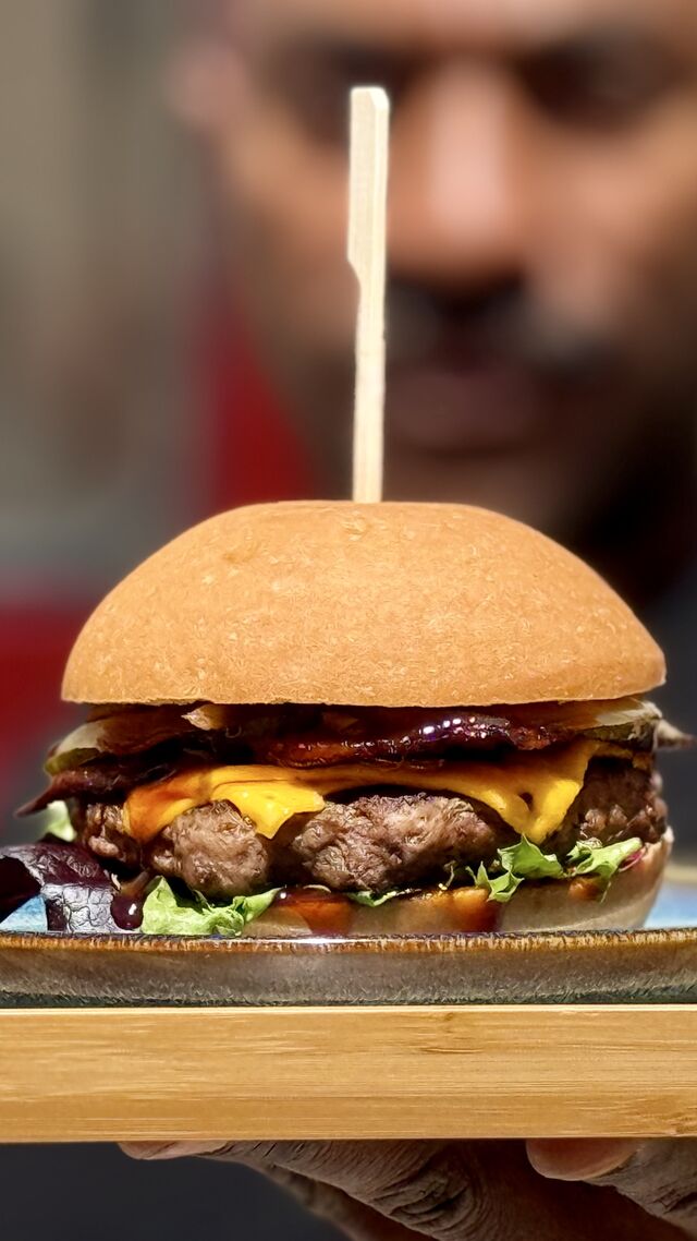 Hamburguesa de ternera irlandesa apta para celíacos y libre de gluten en Guardamar del Segura