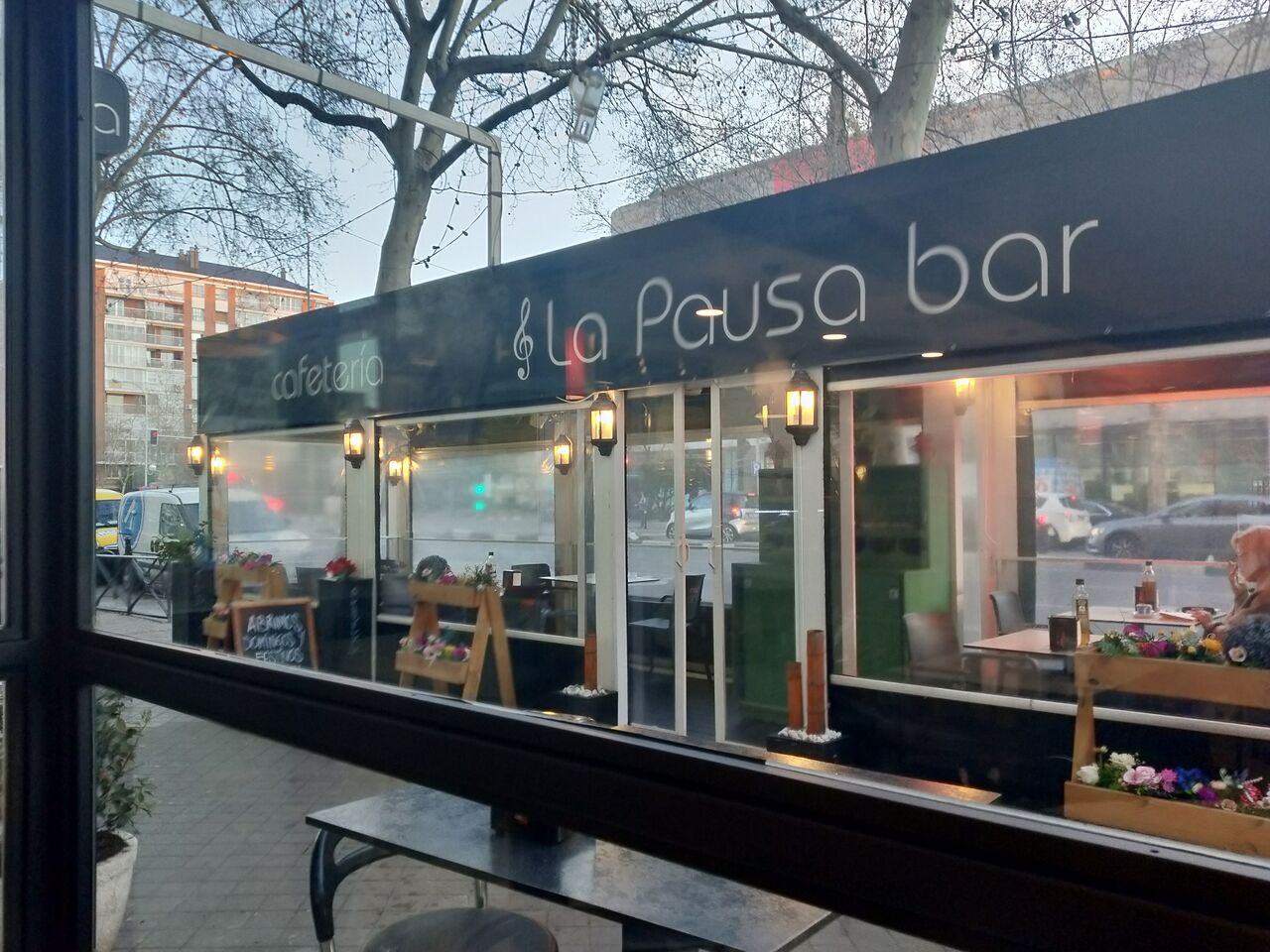 Terraza con encanto