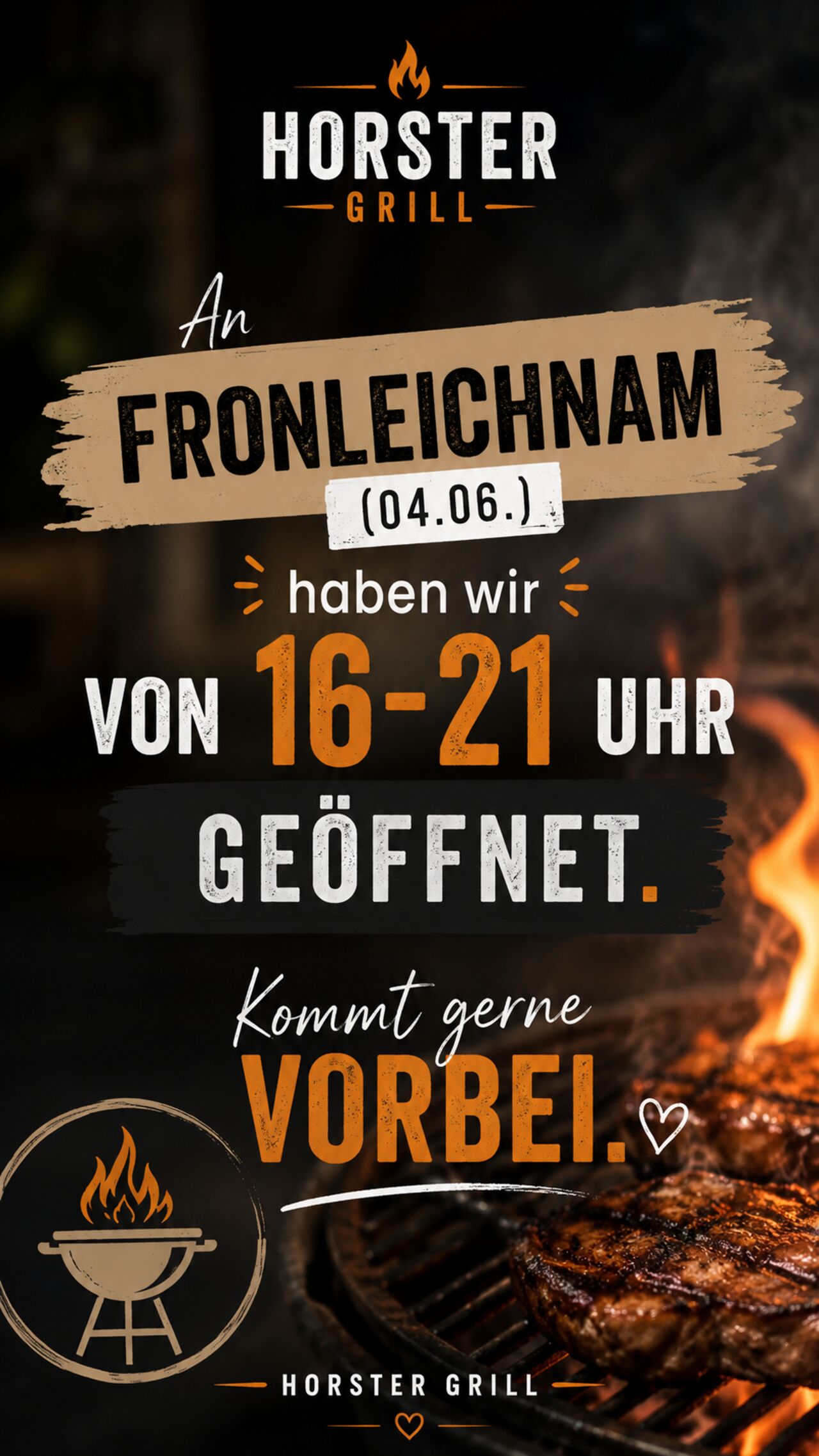 Öffnungszeit: