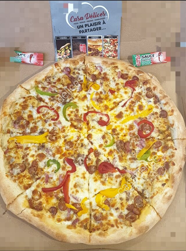 pizza Pâte fraîche faite maison 