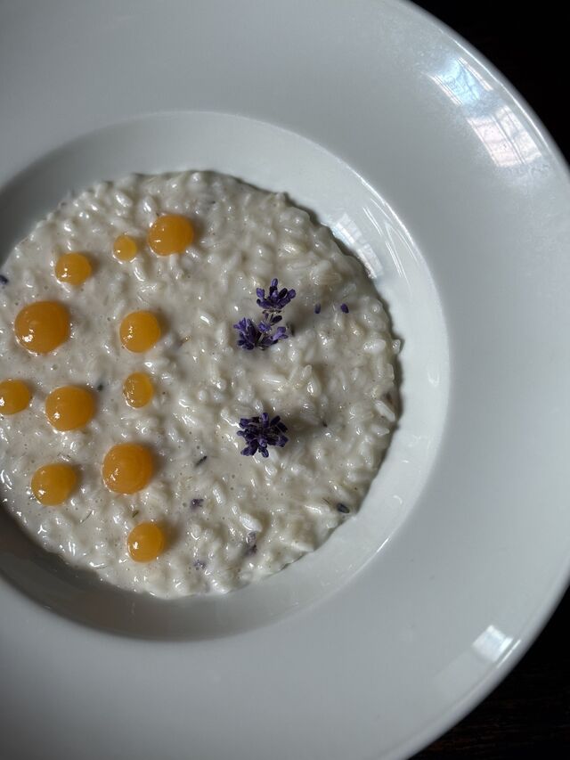 Risotto lavanda e melone 