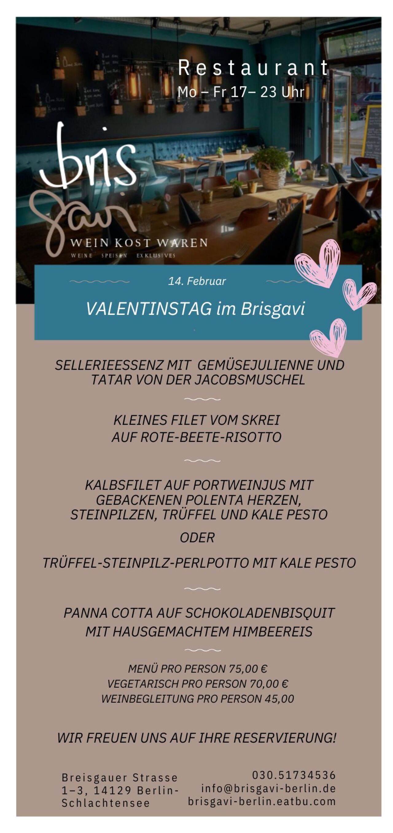 Valentinstag im Brisgavi 2025