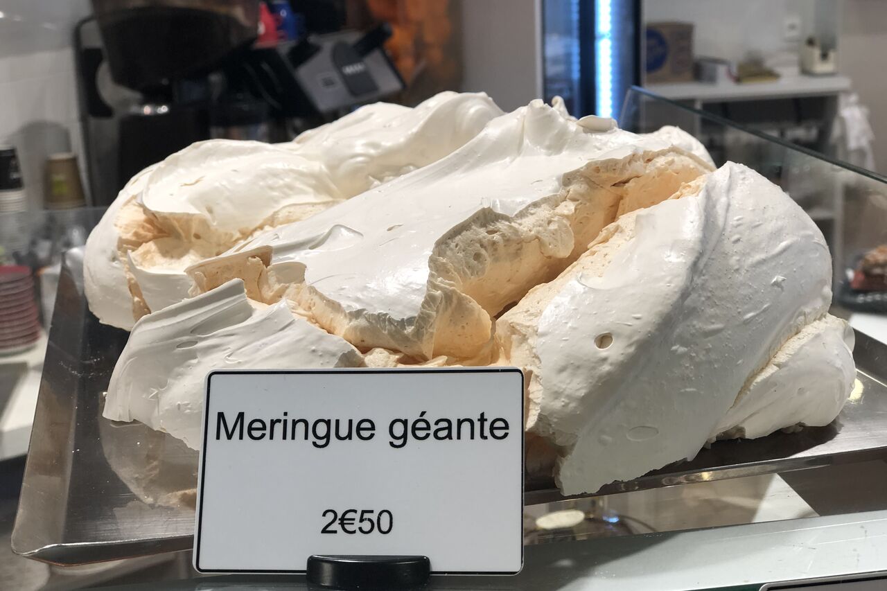 Notre célèbre Meringue Géante