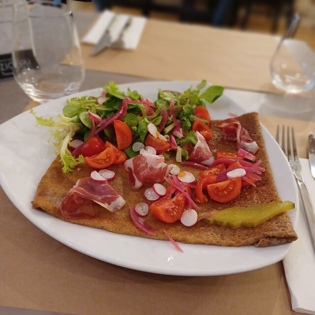 Galette menu du jour