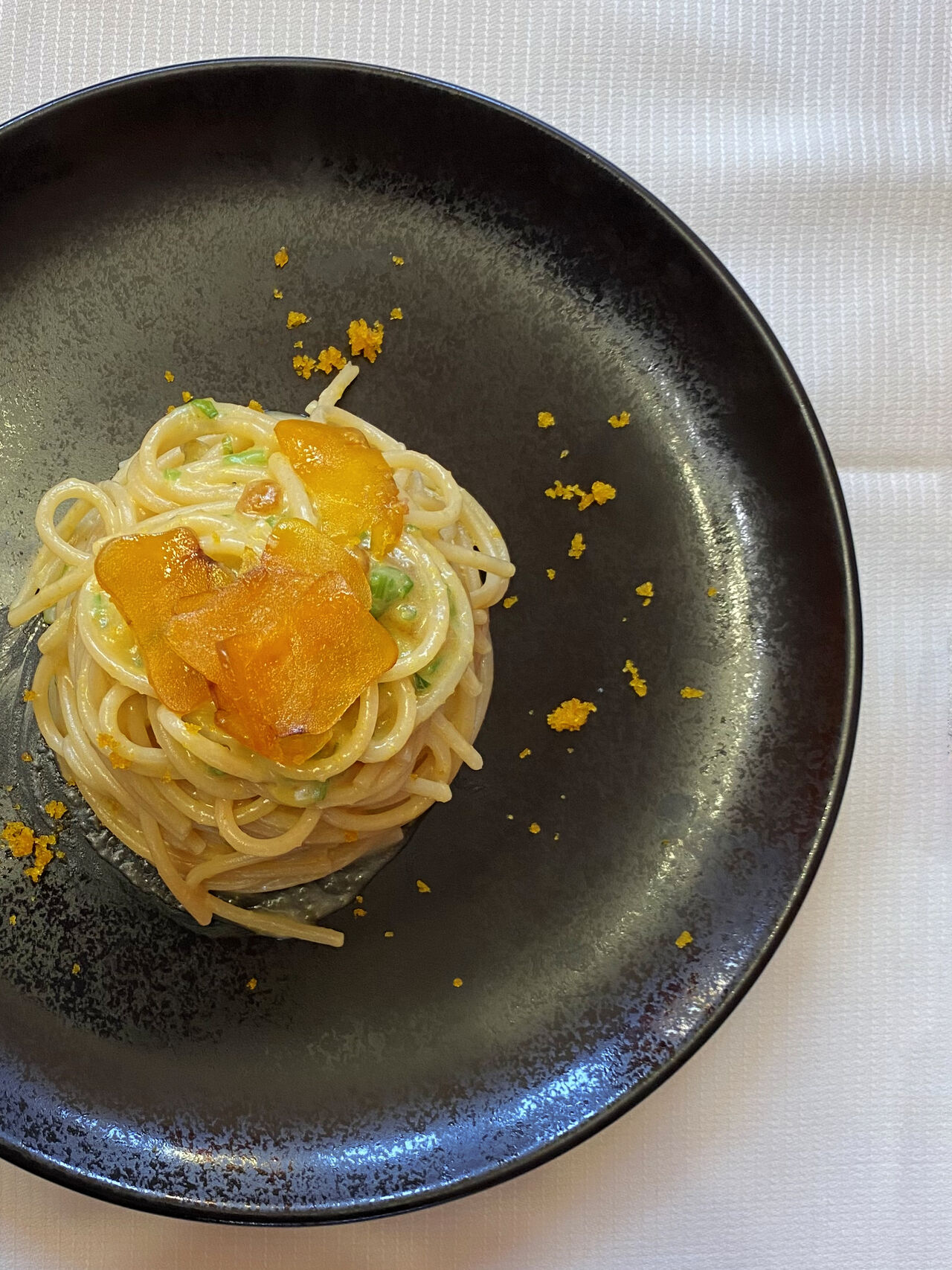 Spaghetti alla bottarga di muggine