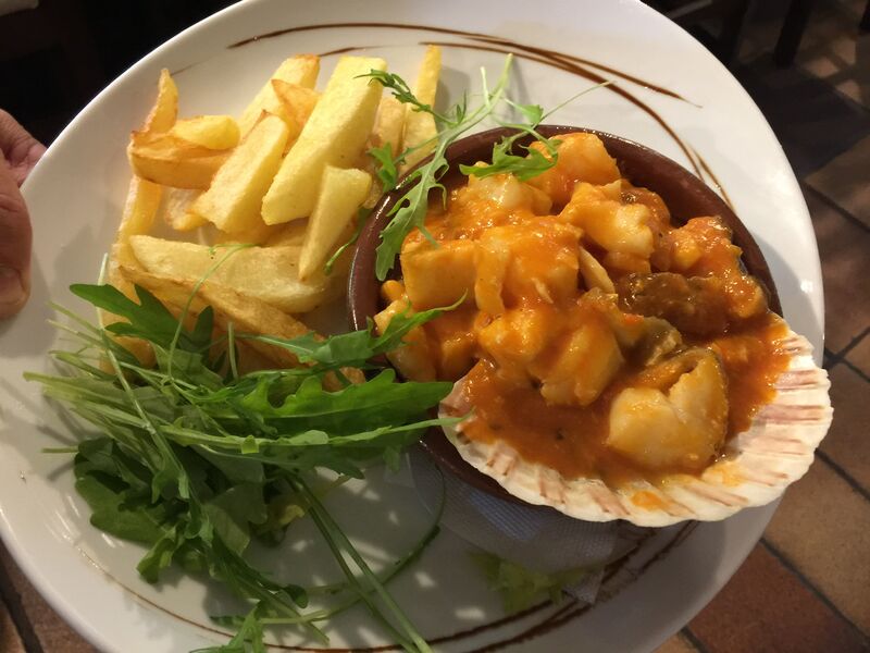 Cazuela de Bacalao al pisto