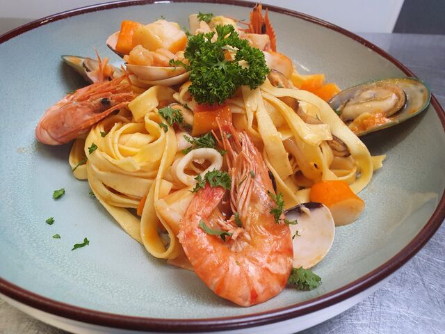 Tagliatelle zeevruchten