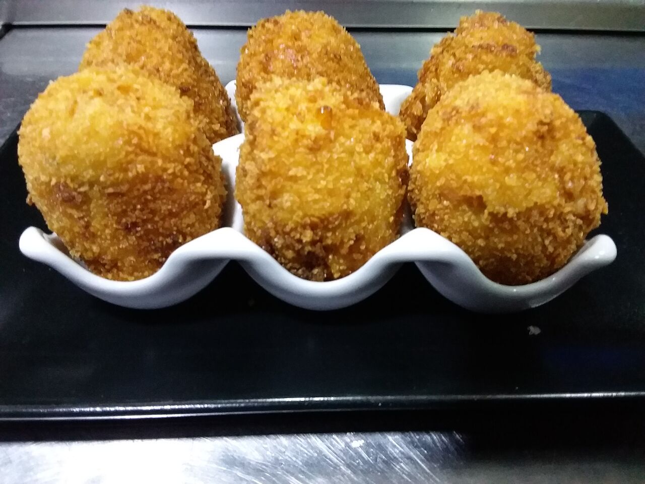 #Croquetas caseras de jamón 