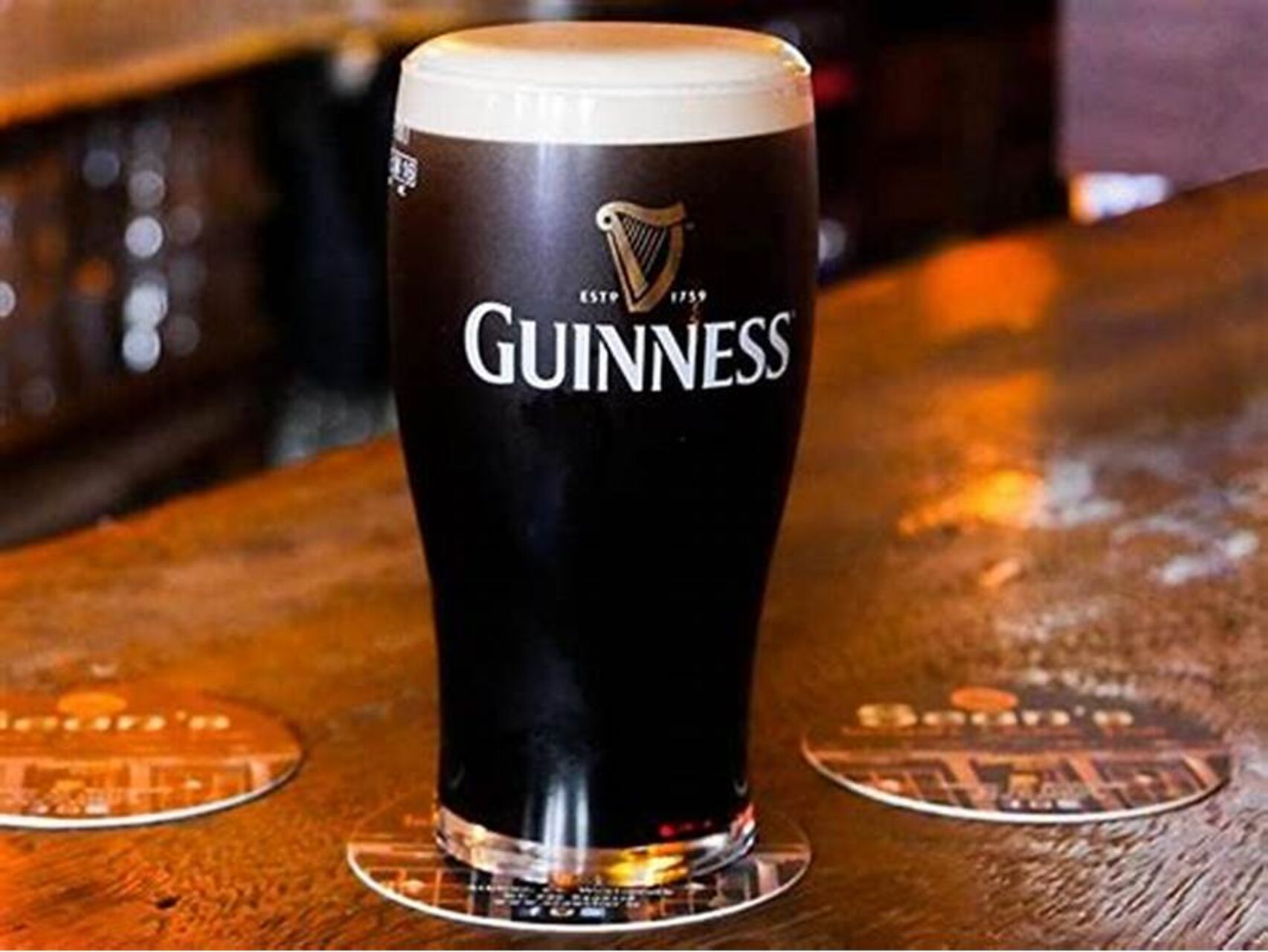 Guinness vom Fass!
