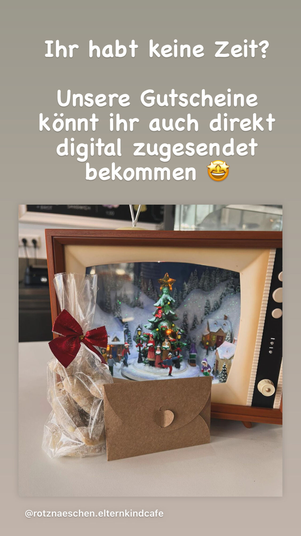 SUCHST DU NOCH NACH EINEM GESCHENK?