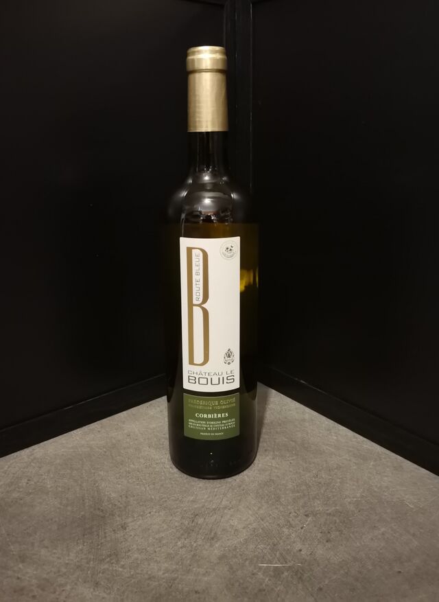 Château le Bouïs = Corbières Blanc=16€ 