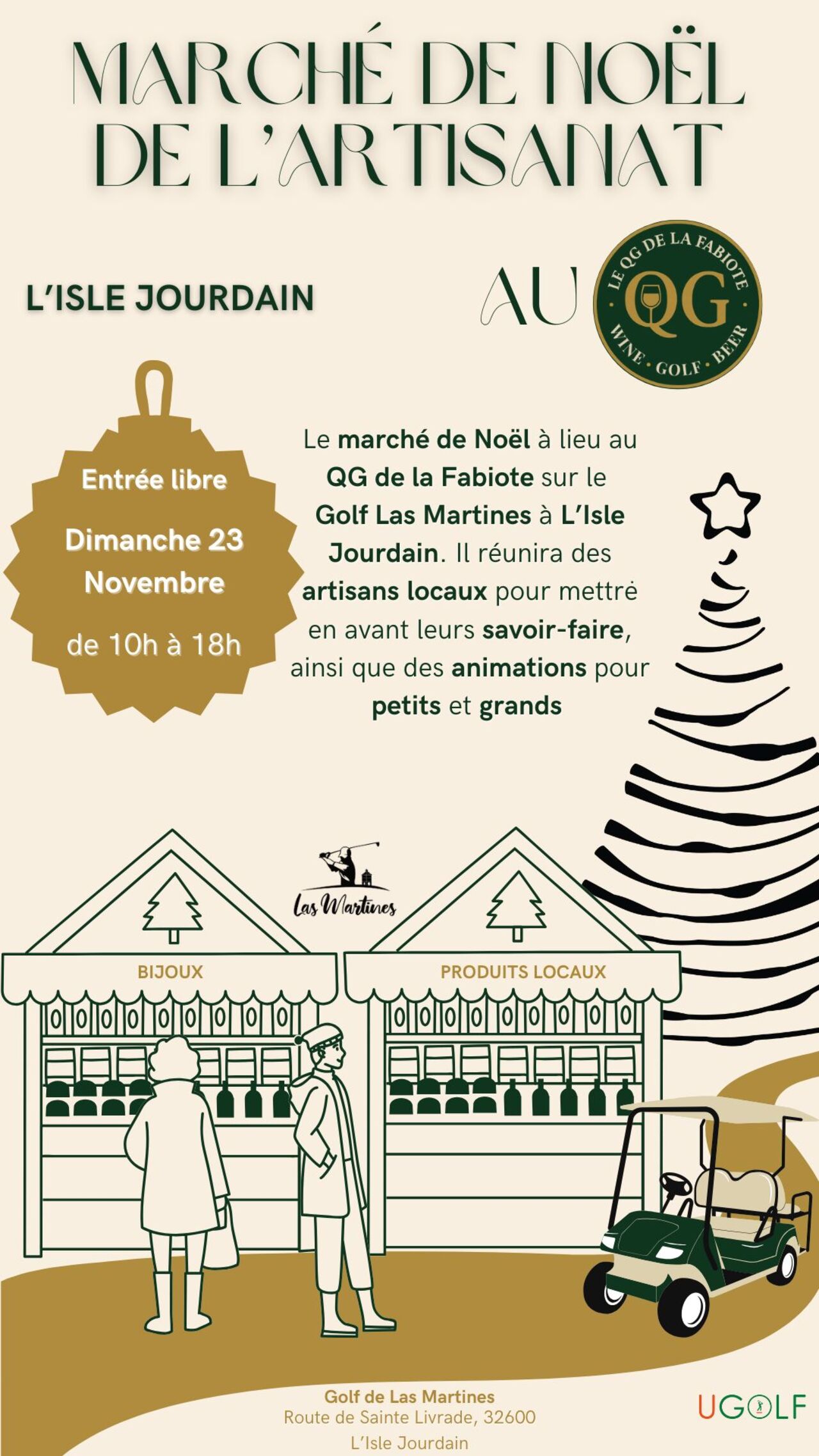 MARCHE DE NOEL LE 23 NOVEMBRE