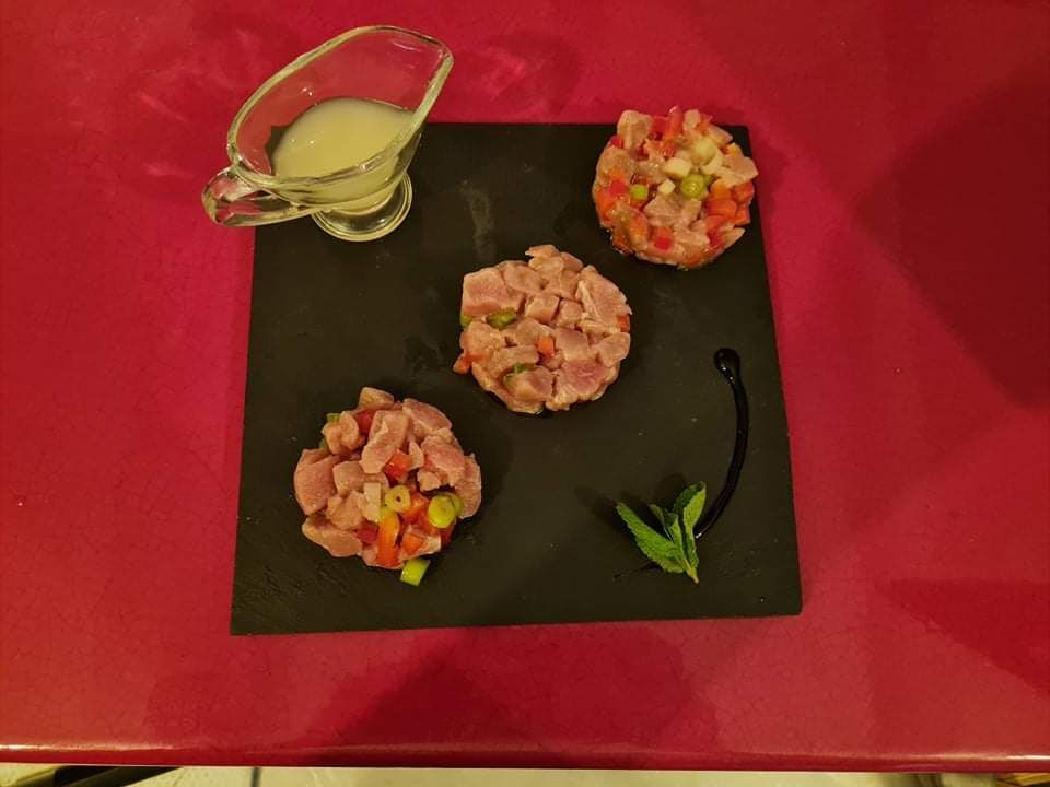 Notre ceviche de thon 