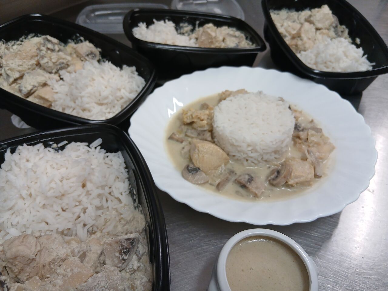 Blanquette de poulet 