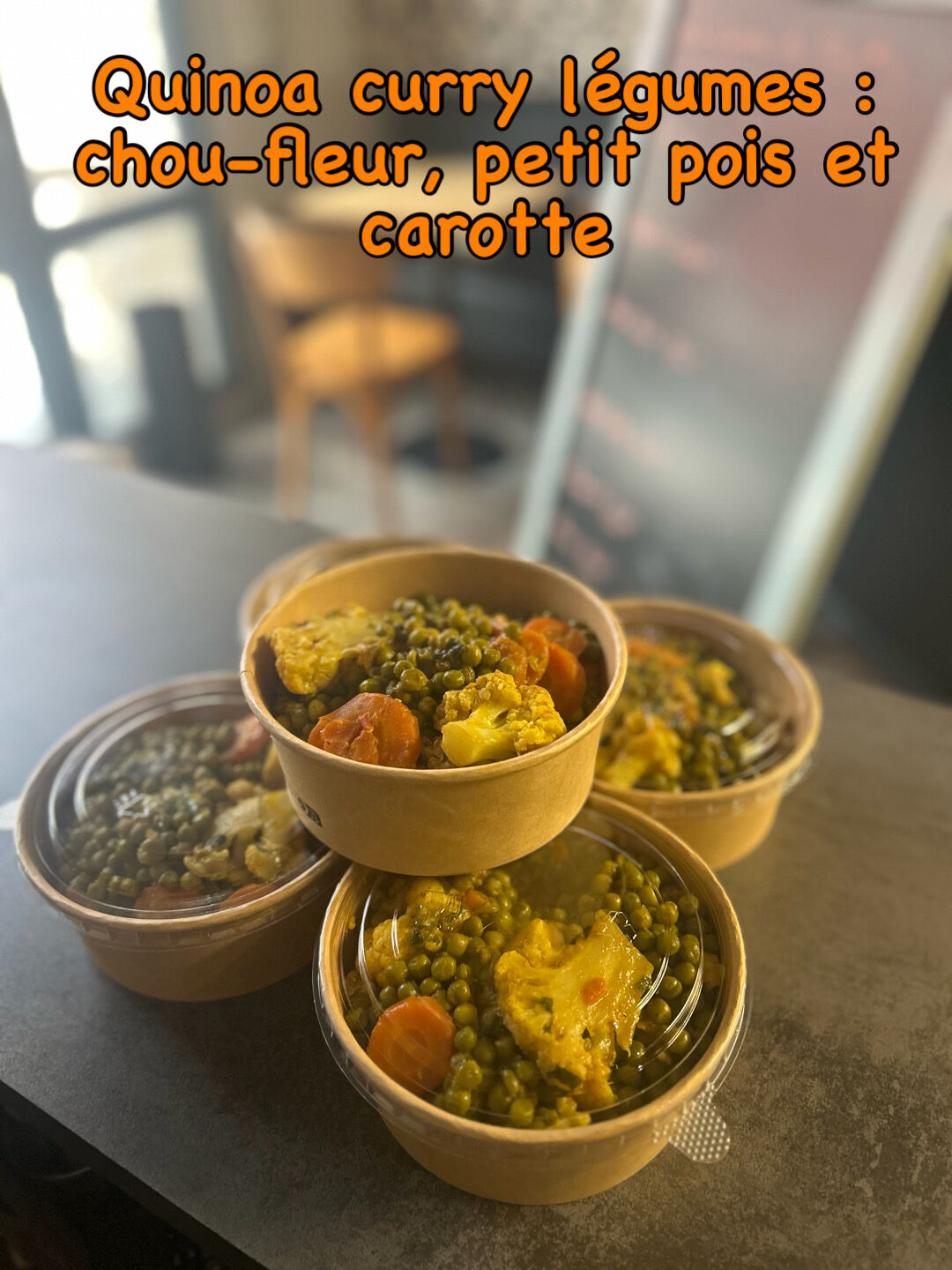 Quinoa curry légumes