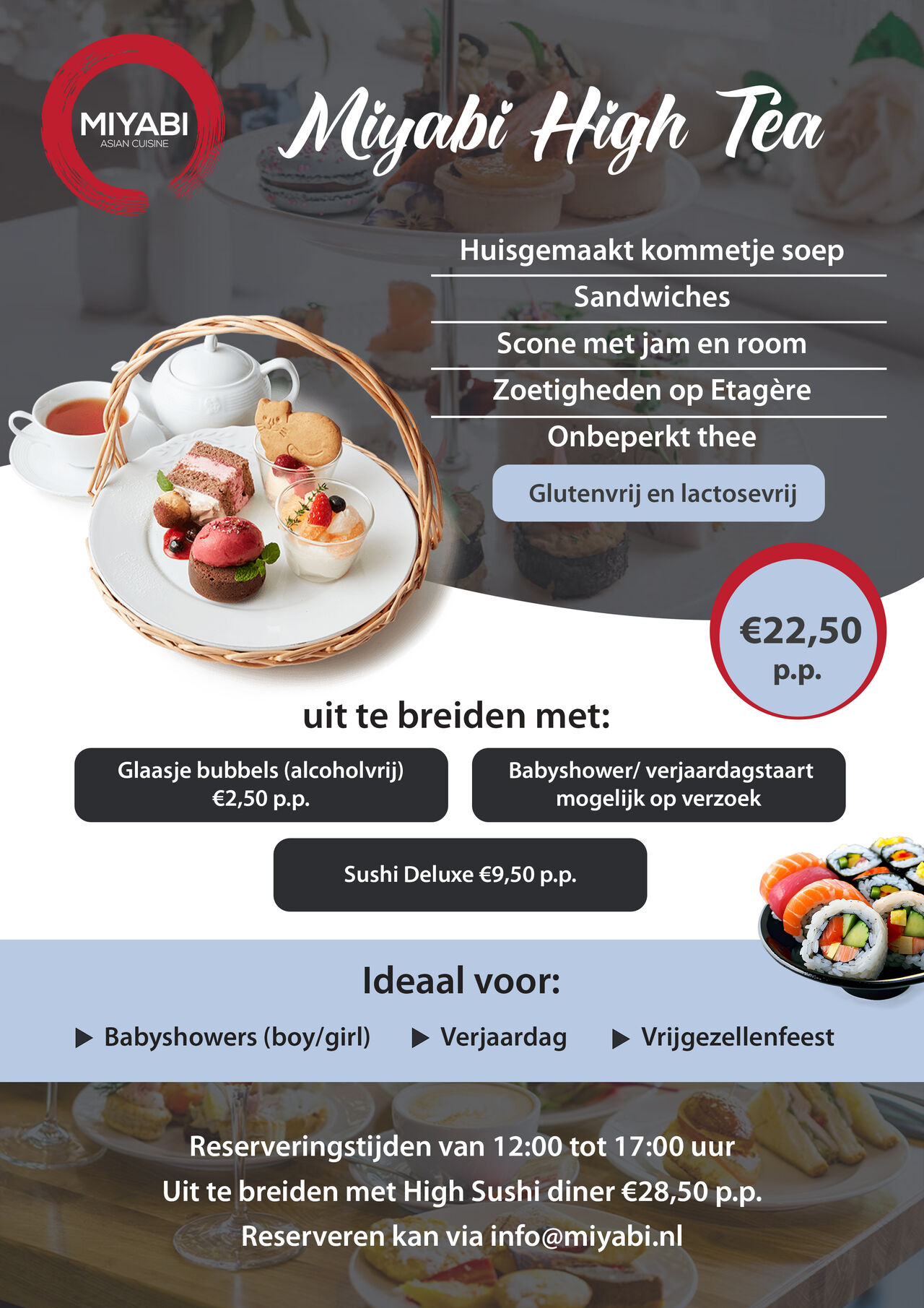 High tea
