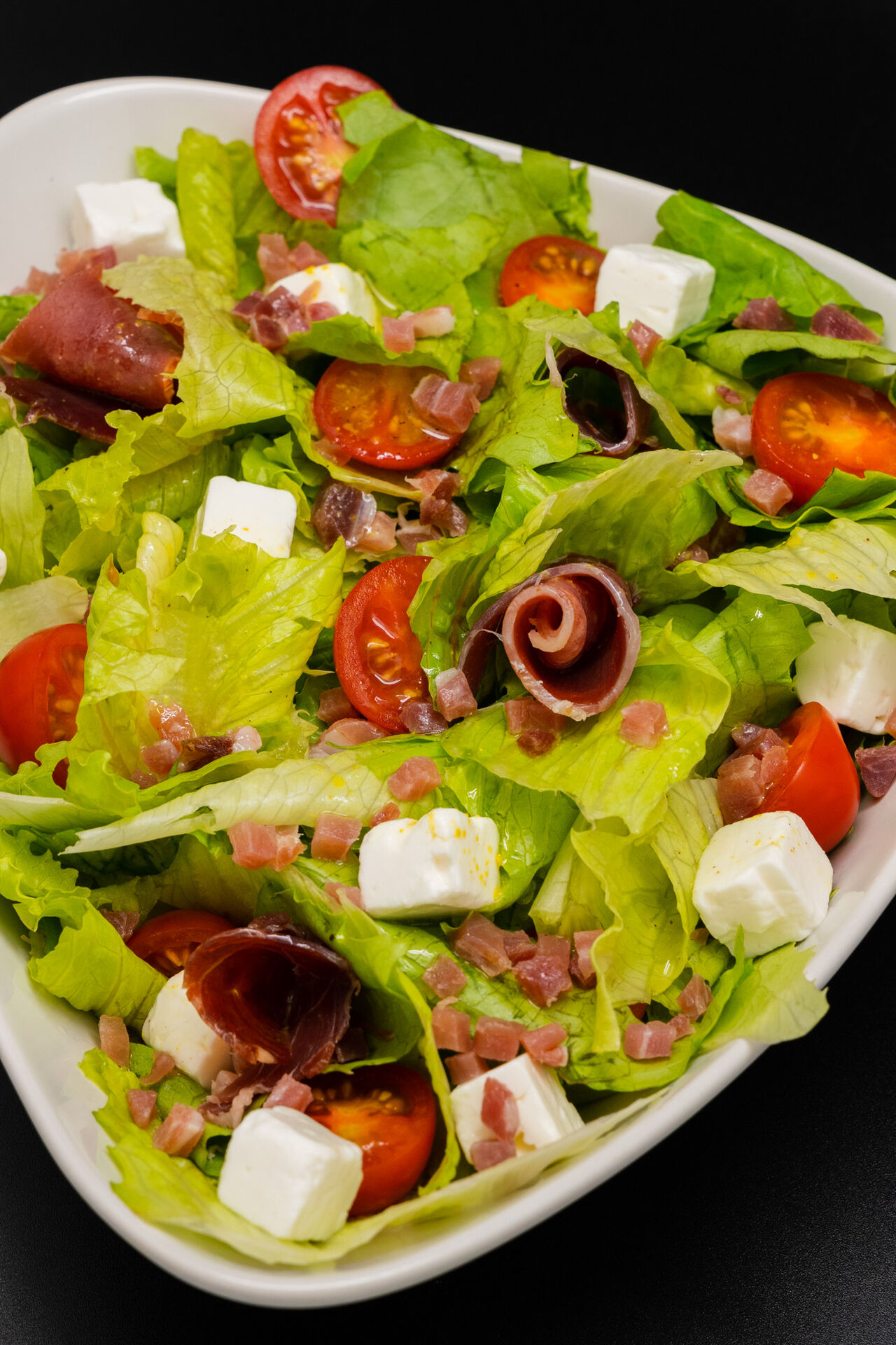 Variedad de Ensaladas Frescas