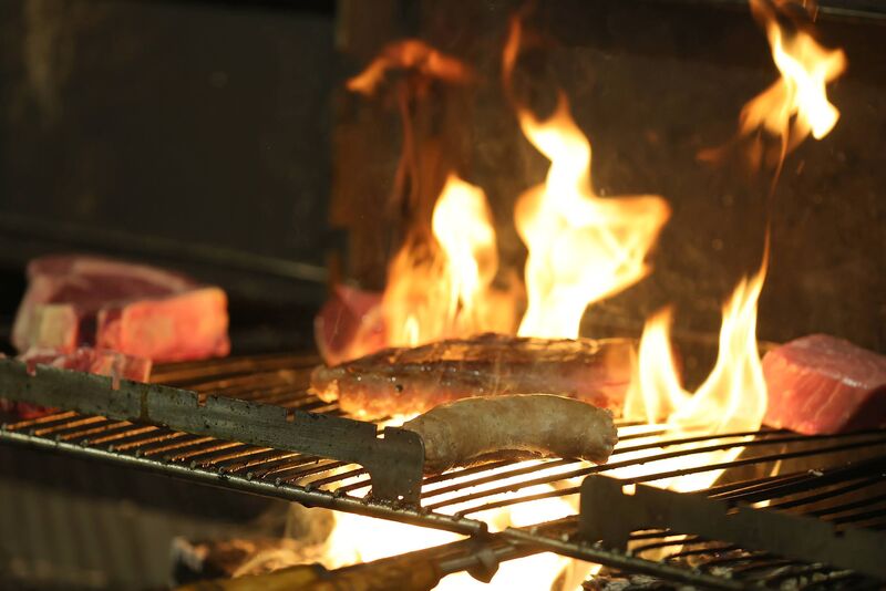 Grillardine en cuisson