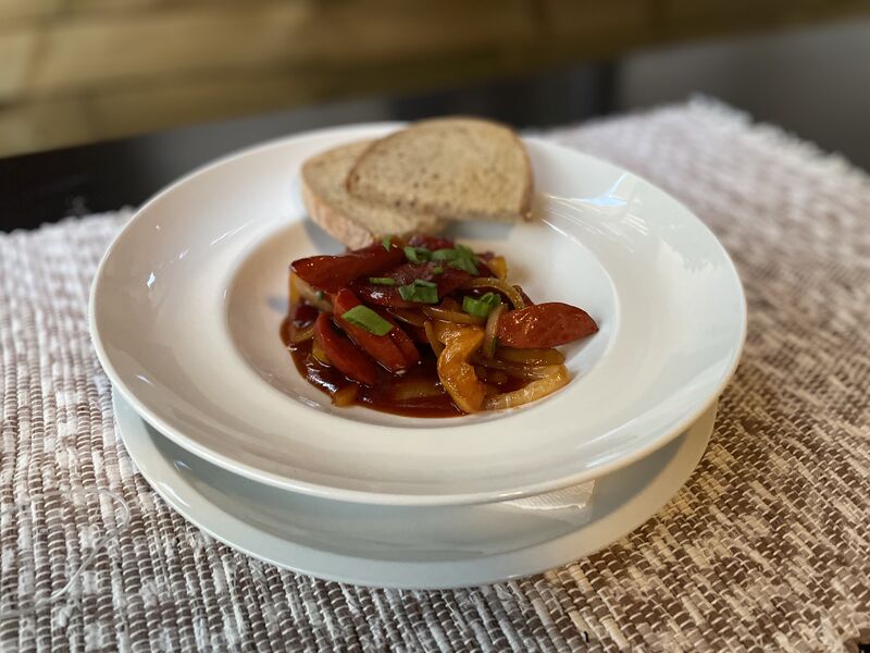 Buřty na černém pivu