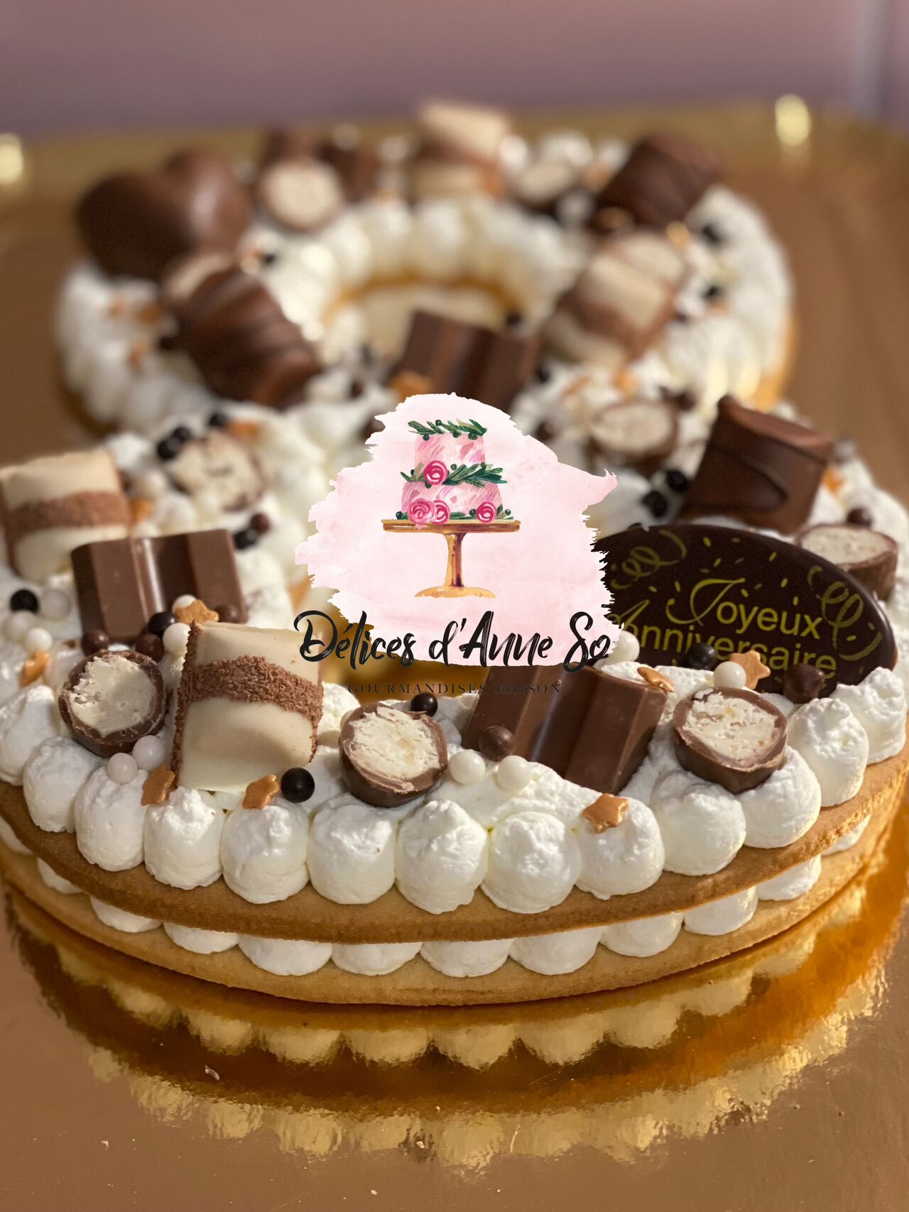 Number Cake au chocolat, pour le plaisir des grands et des petits !
Prix sur demande, selon la taille