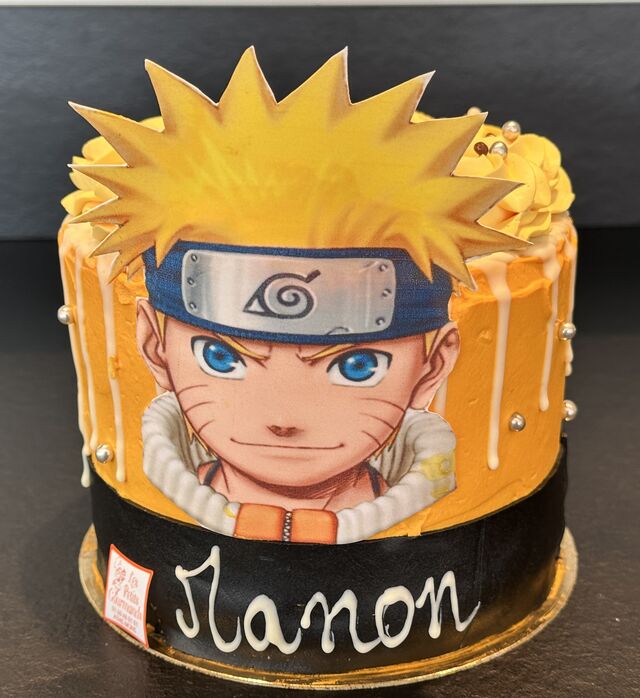 Gâteau d'anniversaire Naruto