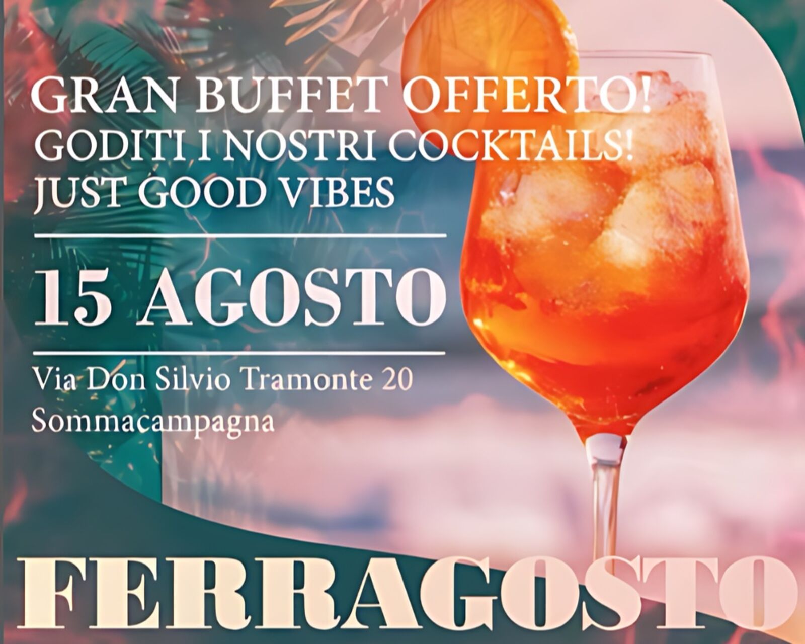 🌞✨ Ferragosto 2025 al VIBE Lounge Bar! ✨