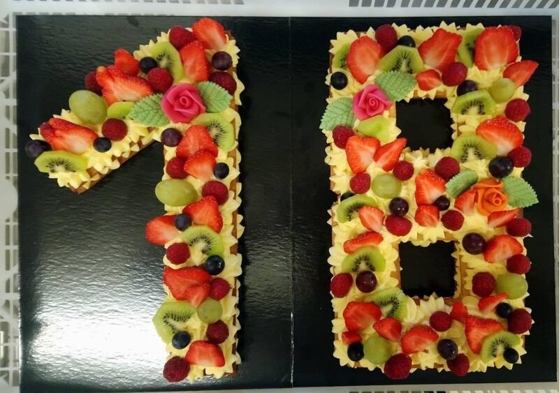 Numbers cake