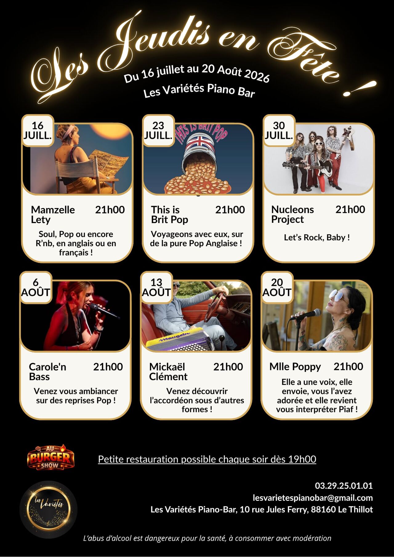 Concerts & Animations