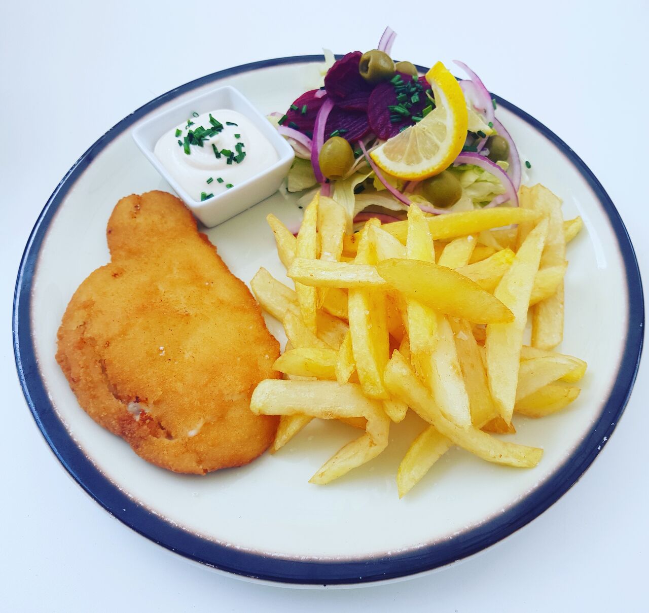 Plato del día
Pollo Villeroy