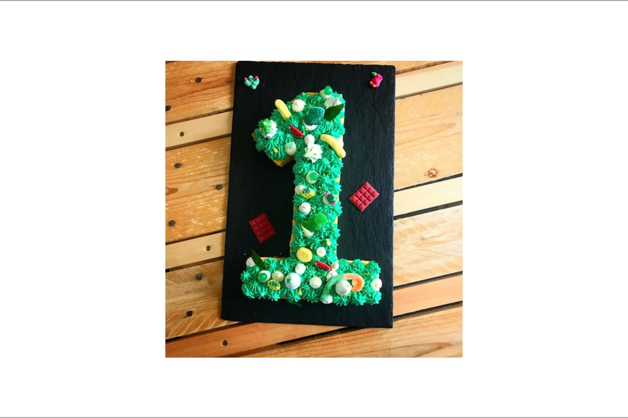 Number cake