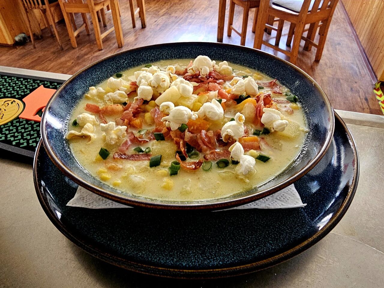 Americký víkend - Corn chowder - kukuřičná polévka