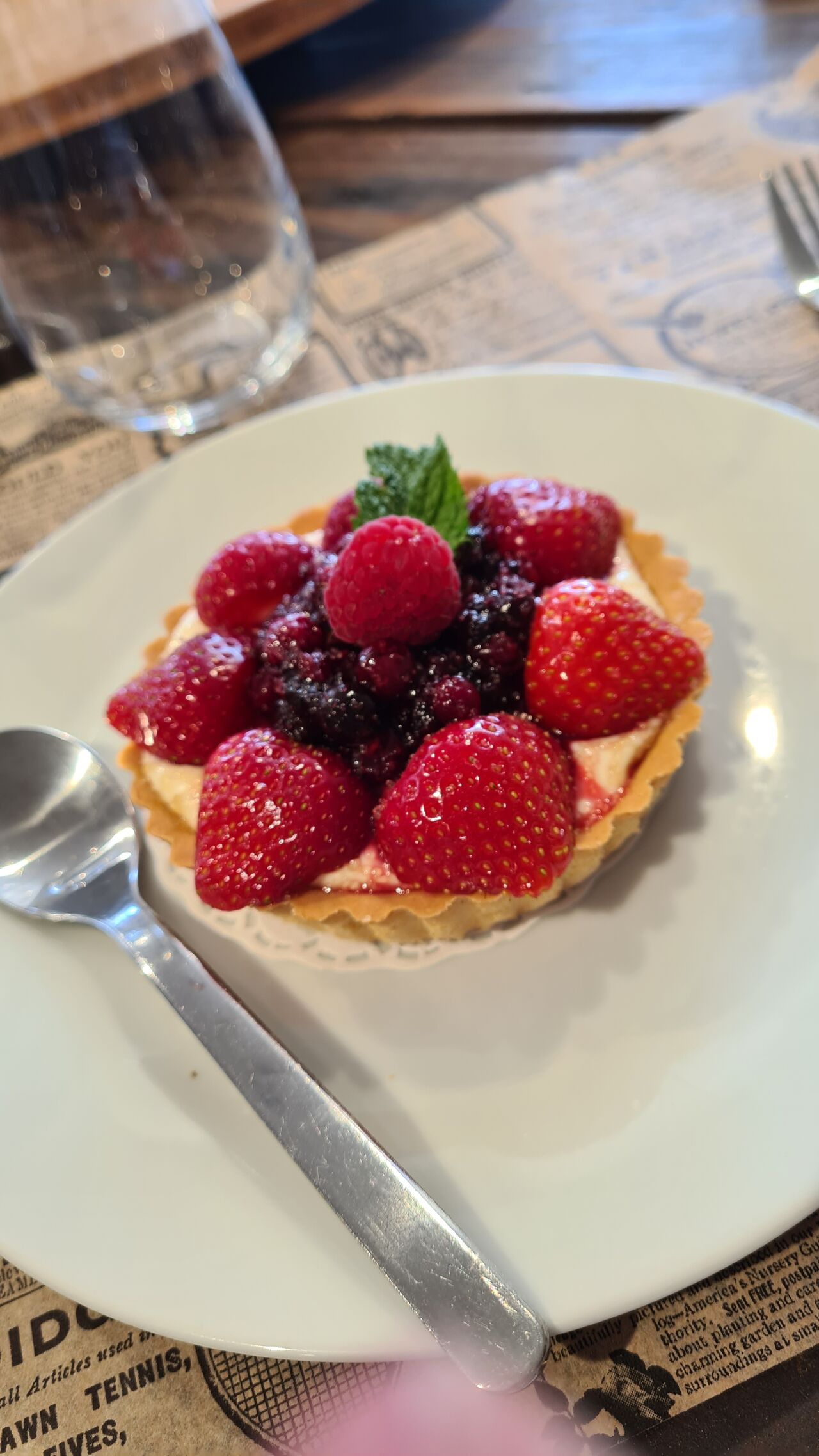 Tarte aux fraises 