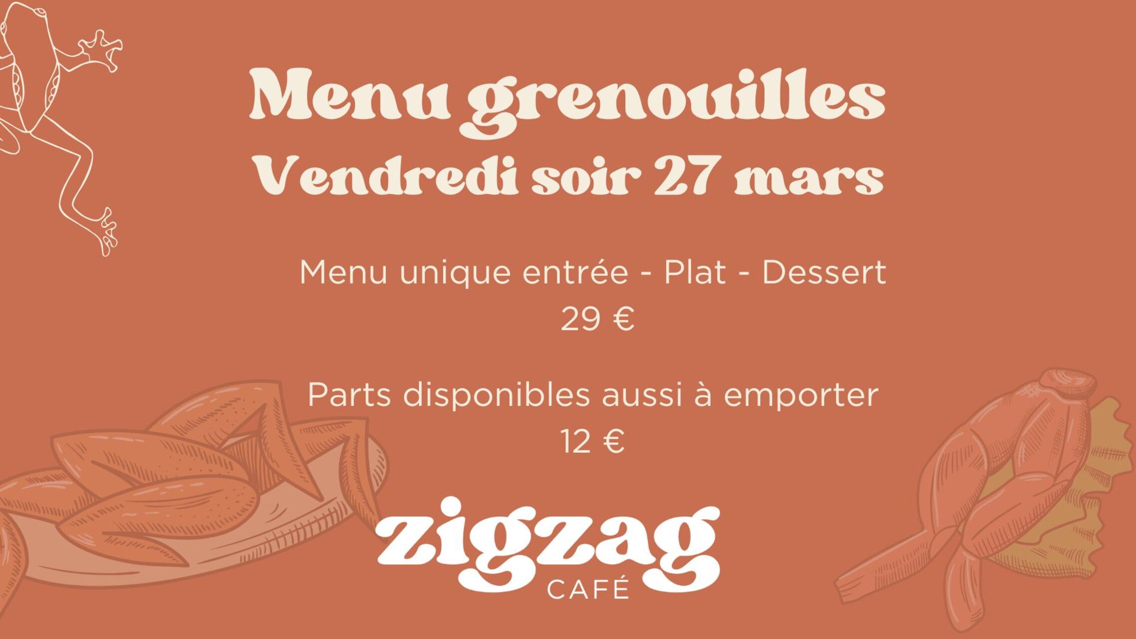 Soirée cuisses de grenouilles