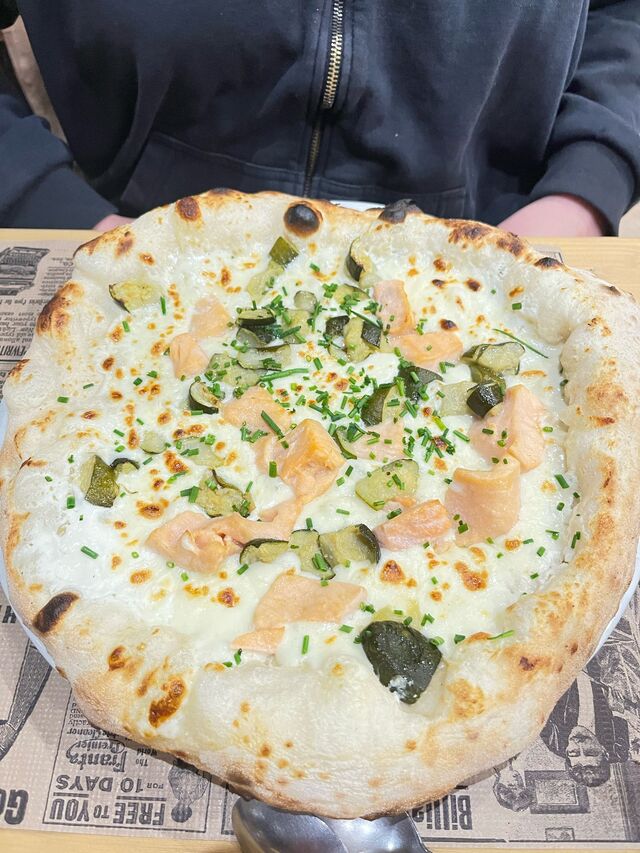 PIZZA LA SAUMON 