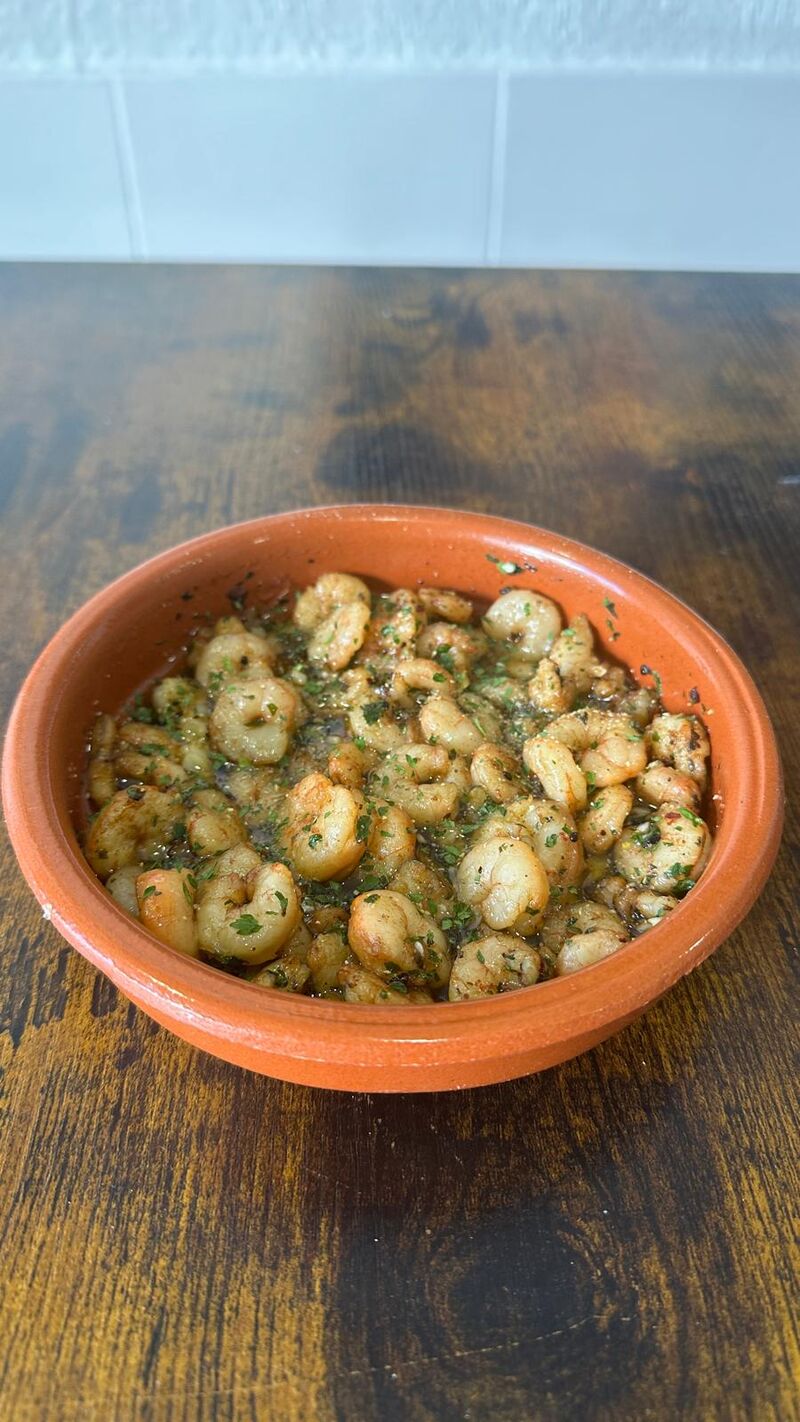 Gambas al ajillo