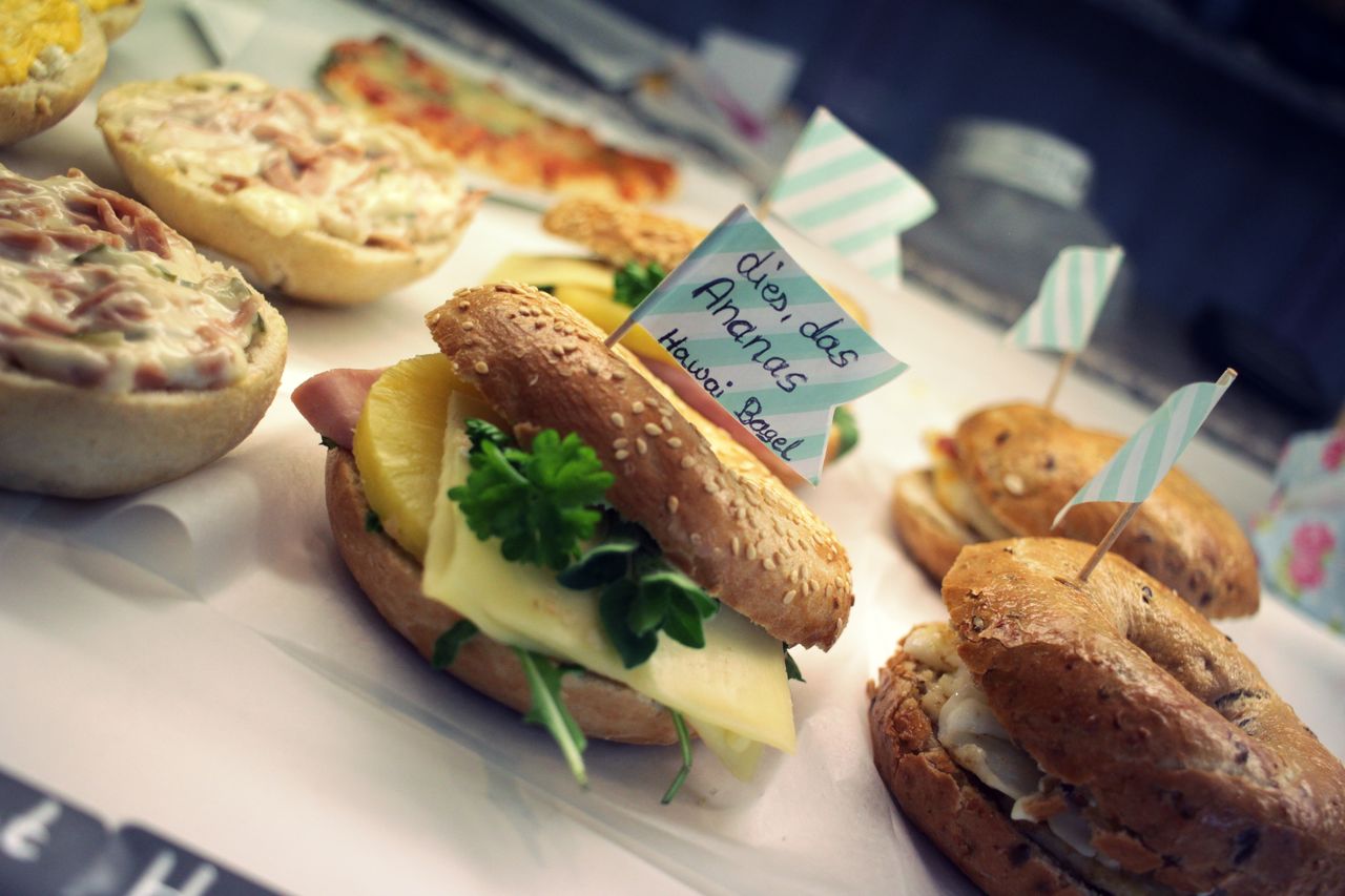 Bagels zum dahinschmelzen