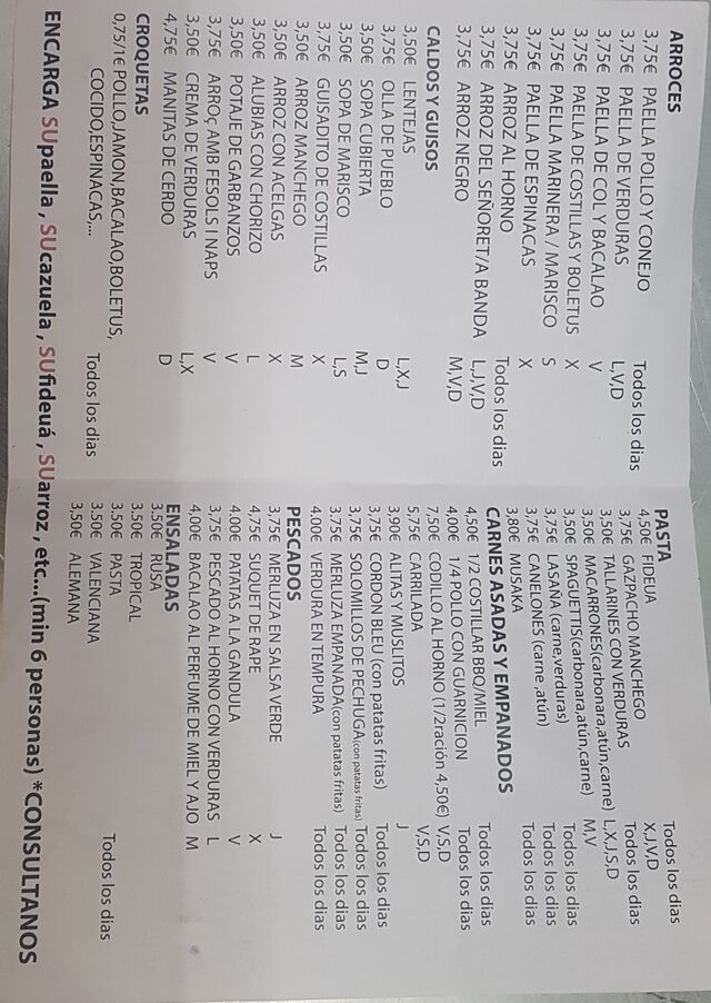 Servicio a domicilio. 2