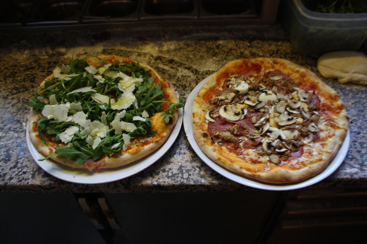 Echt italienische Pizza