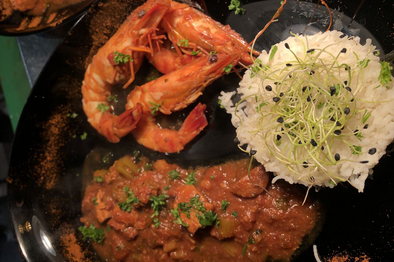 Zoom sur un plat
