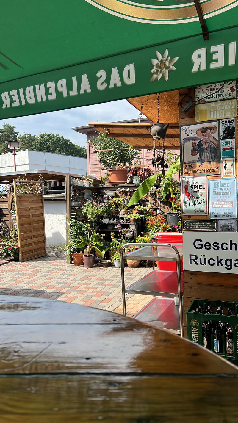 Blick zur Pflanzenecke