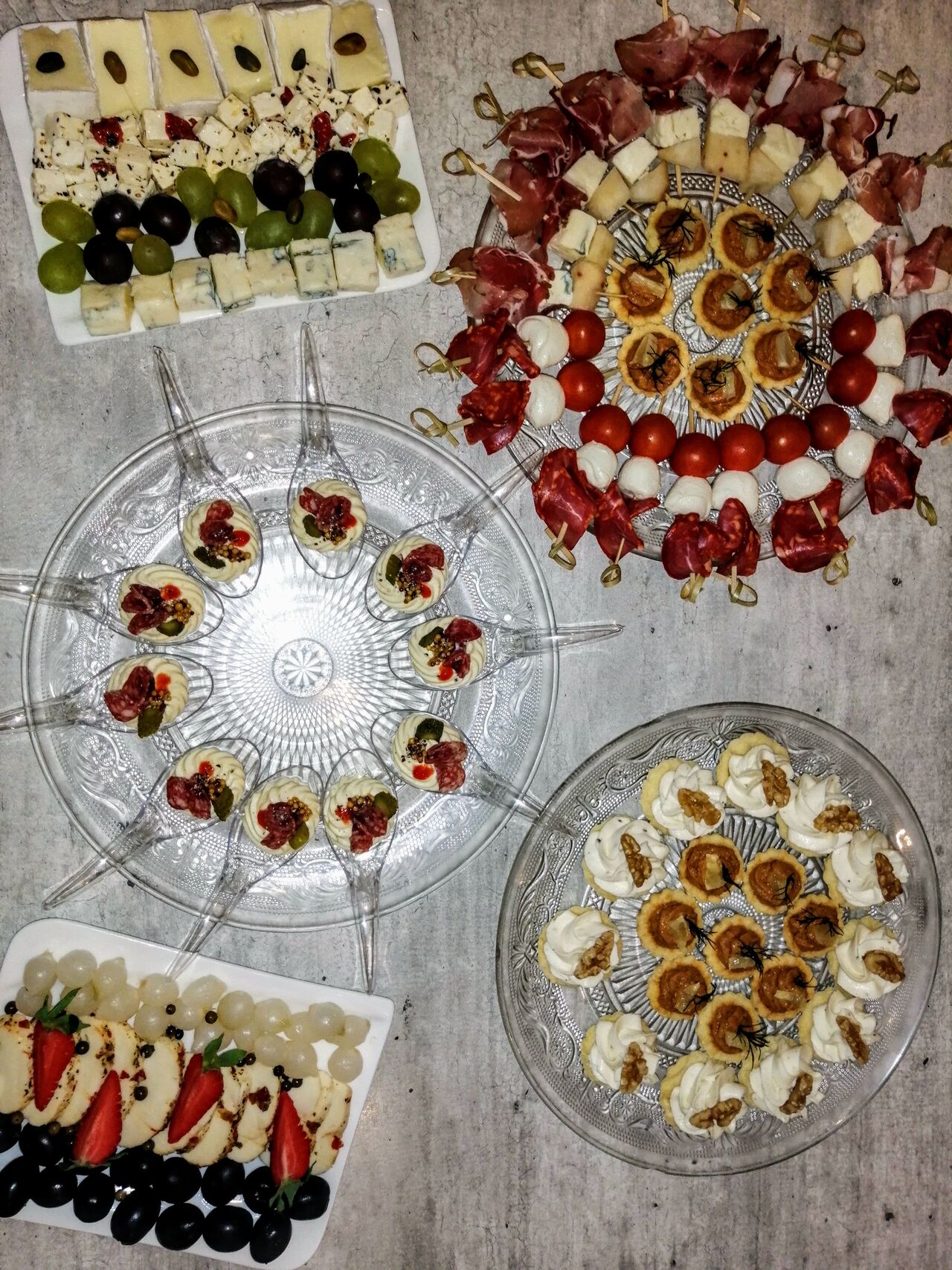 Finger foods k vínu