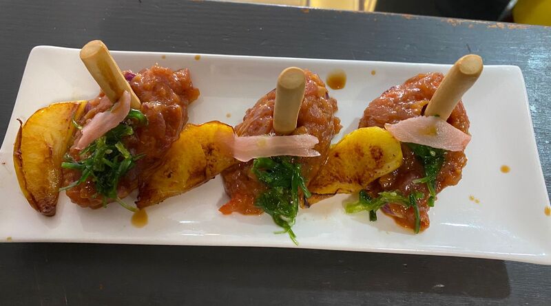 Sobrasada de Atún, manzana asada